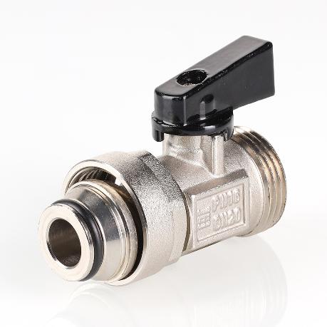 Кран шаровой коллекторный (евроконус 3/4") VTc. 720. NE. 0005 Valtec