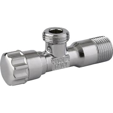 Вентиль угловой 1/2"х1/2" для подключения сантех. приборов ITAP 346 (Италия)