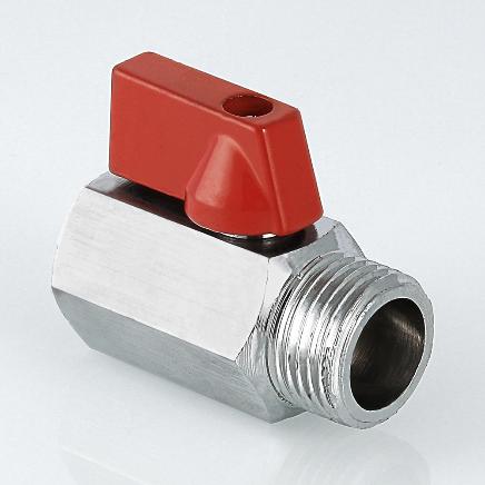 Кран шаровой Валтек / VALTEC MINI VT.331.N 1/2" (рычаг)