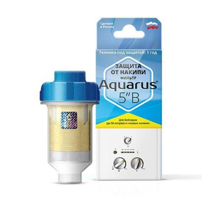 Фильтр от накипи для водонагревателей 5 B (1/2") AQUARUS