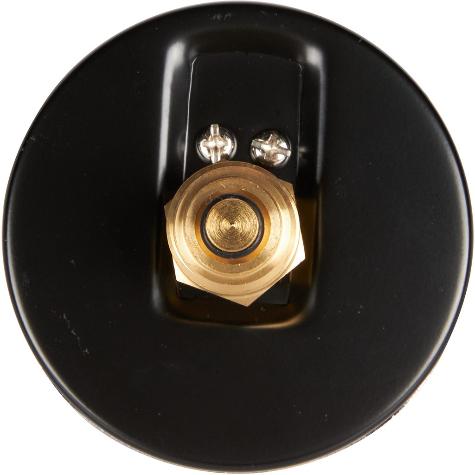Термоманометр аксиальный d80 - 1/2" Rommer RIM-0005-801015