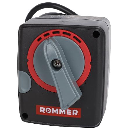 Сервопривод с регулировкой по сигналу 24V 60s/120s ROMMER (RVM-0005-024001)
