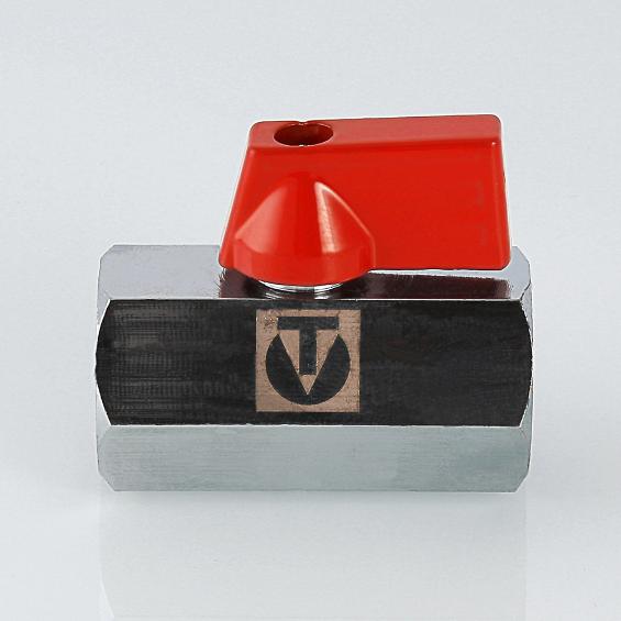 Кран шаровой Валтек / VALTEC MINI VT.330.N 1/2" (рычаг)