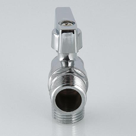 Кран шаровой угловой для подключения сантех. приборов Валтек / Valtec VT.392.N.