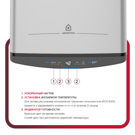Водонагреватель электрический накопительный Аристон / Ariston ABSE VLS PRO INOX PW 2K 30