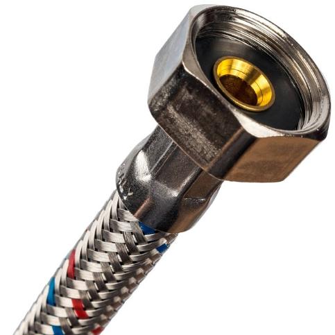 Гибкая подводка 1/2"-1/2" гайка-гайка STOUT (Италия)