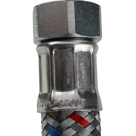 Гибкая подводка 3/4"-3/4" гайка-гайка STOUT (Италия)