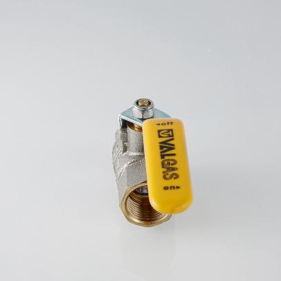 Кран шаровой для газа Валтек / VALTEC VALGAS VT.271.N. (вн-вн, рычаг)