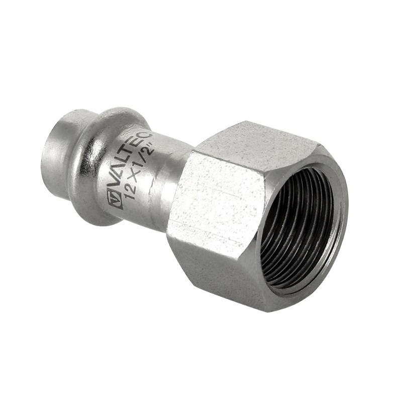 Муфта-пресс из нержавеющей стали с внутренней резьбой (VTi.902.I) VALTEC