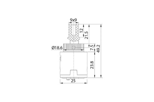 �������� ��� ��������� 25 �� ������������ IDDIS (999C25D0SM)