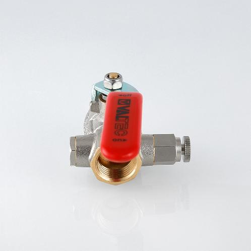 Кран шаровой муфтовый Валтек / VALTEC VT.245.N – (вн./вн.,рычаг)