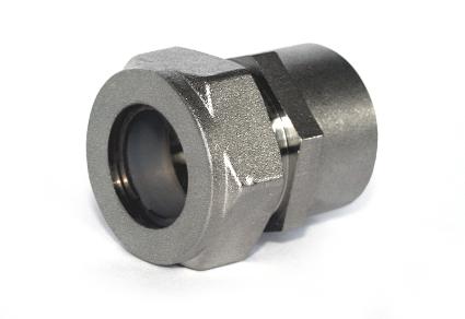 Муфта с внутр/р 15х1/2" переходная латунная с никелевым покрытием SSFL1501/2NEF Stahlmann