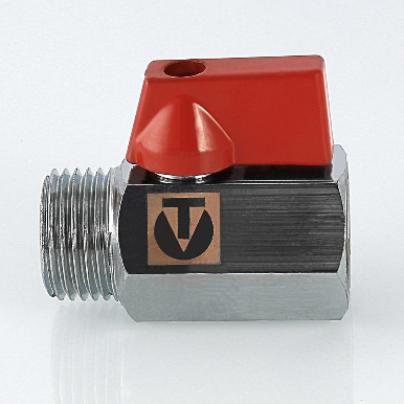 Кран шаровой Валтек / VALTEC MINI VT.331.N 1/2" (рычаг)