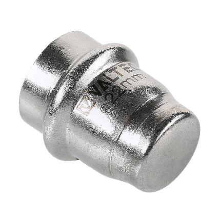 Заглушка-пресс из нержавеющей стали на трубу (VTi.961.I) VALTEC