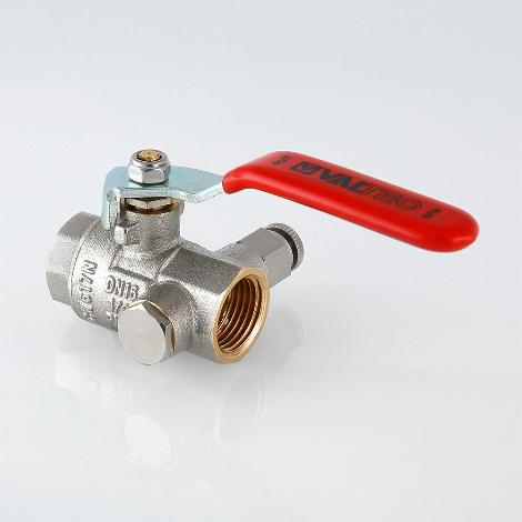 Кран шаровой муфтовый Валтек / VALTEC VT.245.N – (вн./вн.,рычаг)