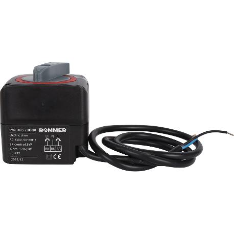 Сервопривод 230V 120s ROMMER (RVM-0005-230001)