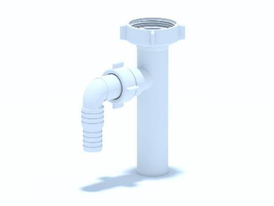 Отвод для стир. маш. 11/2"-32 (М120) Анипласт