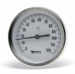 Термометр биметаллический с погружной гильзой Ваттс / Watts F+R801 OR (TAS) (Германия)