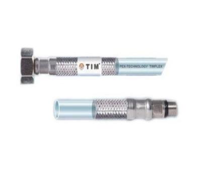 Гибкая подводка для воды PEX М10-1/2", TIM