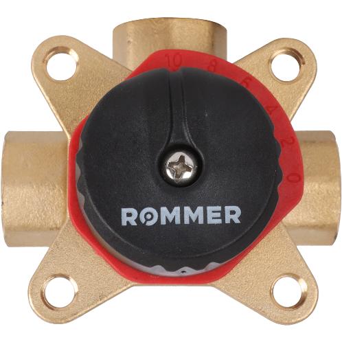 Смесительный трехходовой клапан ROMMER арт. RVM-0003