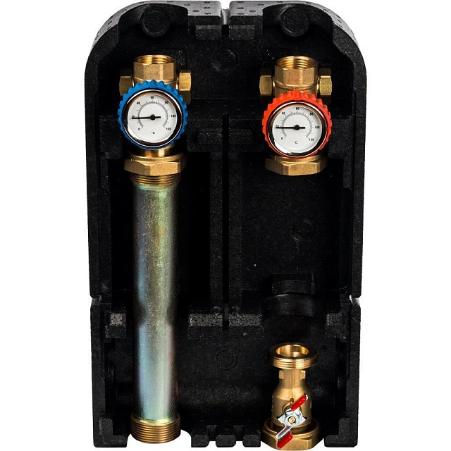 Насосная группа DN 25 с прямым контуром 1" без насоса STOUT (арт.SDG-0001-002501)