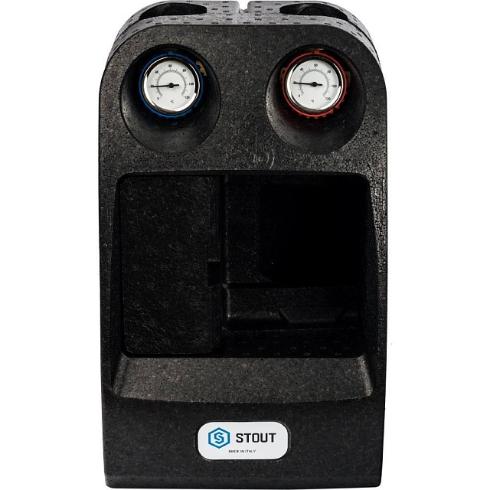 Насосная группа DN 25 с прямым контуром 1" без насоса STOUT (арт.SDG-0001-002501)