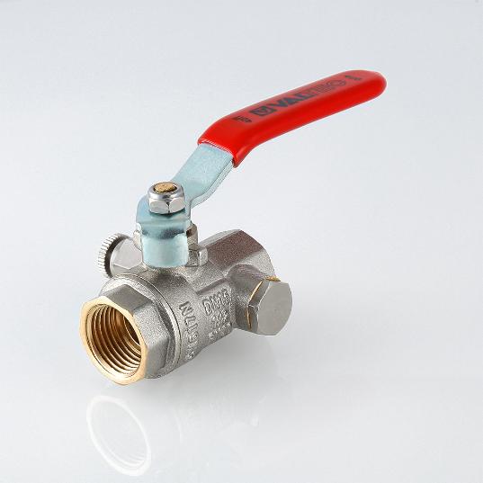 Кран шаровой муфтовый Валтек / VALTEC VT.245.N – (вн./вн.,рычаг)