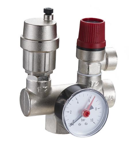 Группа безопасности котла, бойлера 1" QS-5801 ZEGOR