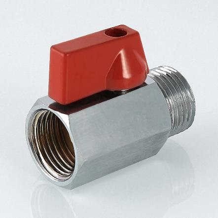 Кран шаровой Валтек / VALTEC MINI VT.331.N 1/2" (рычаг)
