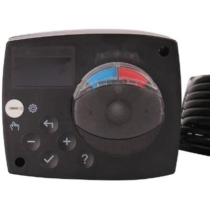 Сервопривод для смесит. клапанов с датчиком SVM-0015-230017 STOUT / СТАУТ
